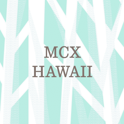 MCX Hawaii Waikiki Shopping Plaza Text Logo