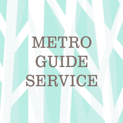 Metro Guide Service Waikiki Shopping Plaza Text Logo