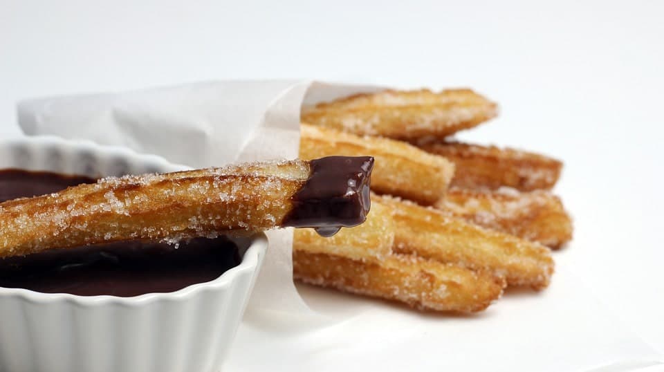 Churros and chocolate